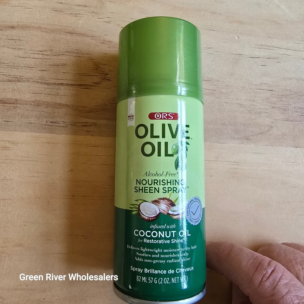 ORS Olive Oil Nourishing Sheen‎ Spray with Coconut Oil Alcohol Free 2oz Travel